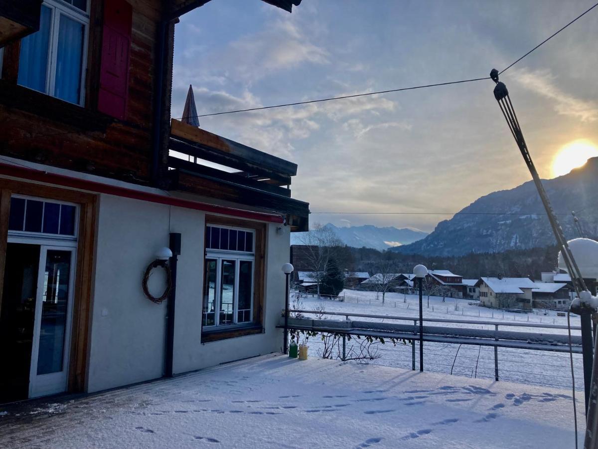 Hotel Alpenrose Beim Ballenberg Hofstetten bei Brienz Eksteriør billede