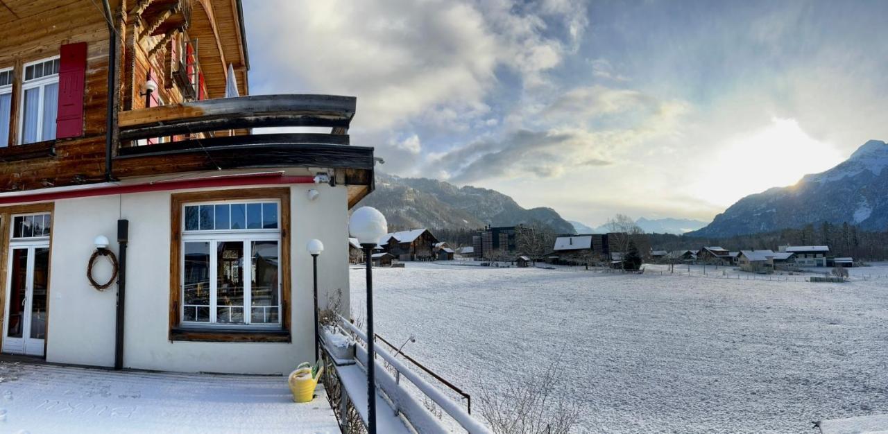 Hotel Alpenrose Beim Ballenberg Hofstetten bei Brienz Eksteriør billede