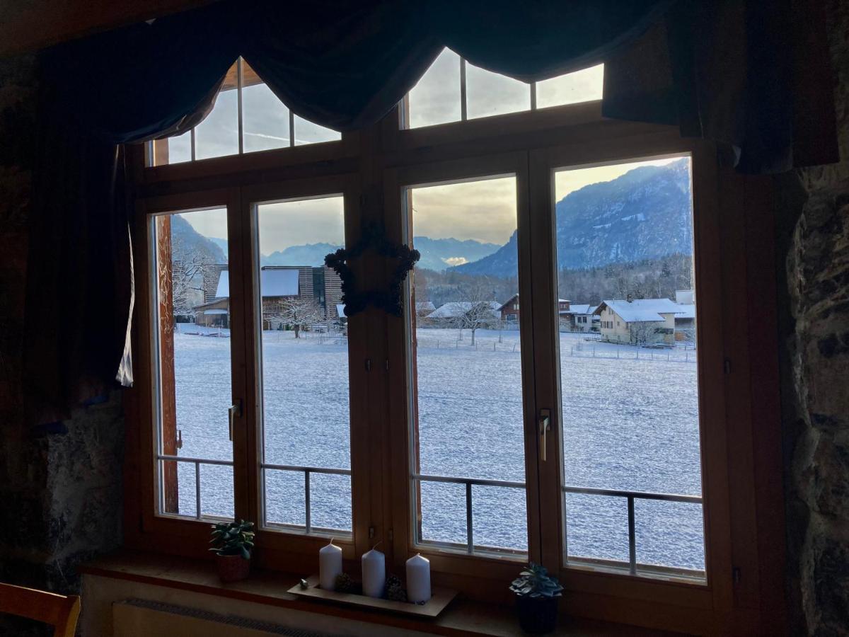Hotel Alpenrose Beim Ballenberg Hofstetten bei Brienz Eksteriør billede
